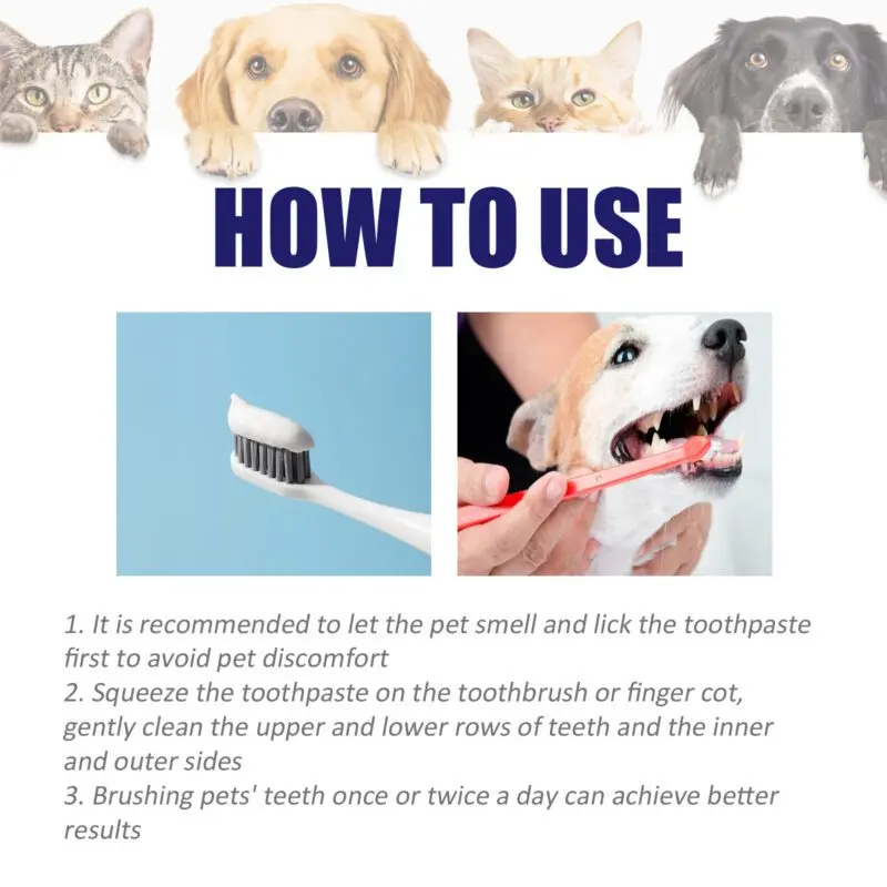 Yegbong Pet V34 Toothpaste for Bad Breath, Tartar Control & Gum Care - Image 6