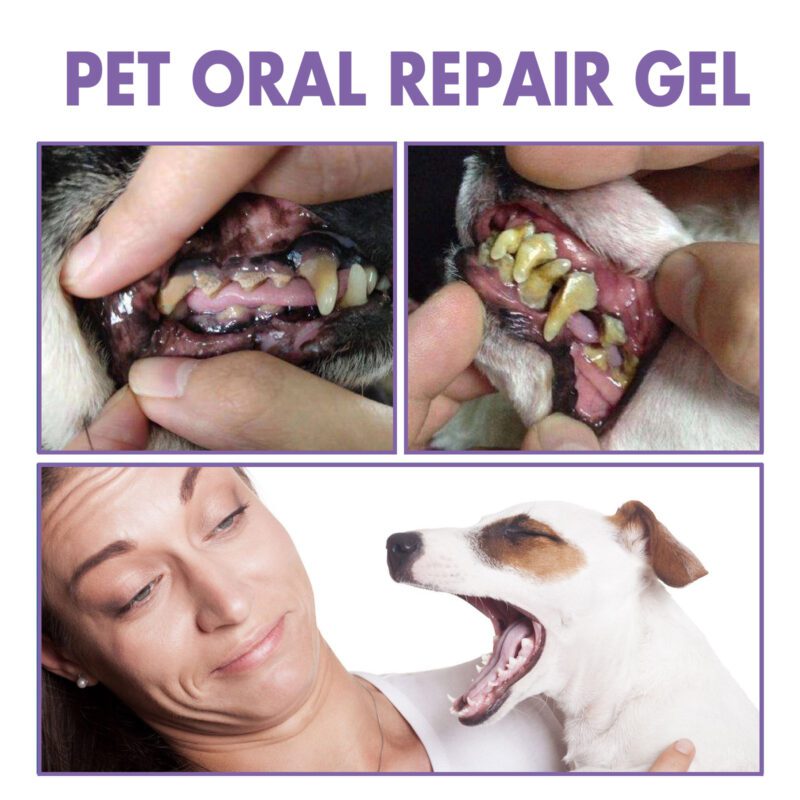 Yegbong Pet Oral Care Gel (2-Pack) for Dog & Cat Teeth Stains - Promotes Oral Health - Image 3