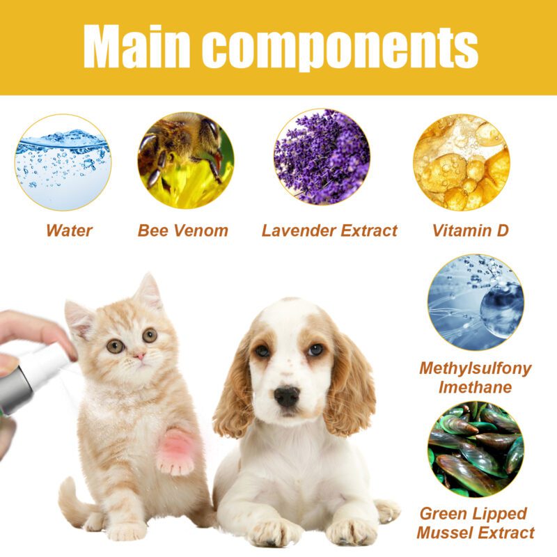 Yegbong Pet Joint Repair Spray for Cats & Dogs - Joint Pain Support & Muscle Care - Image 5