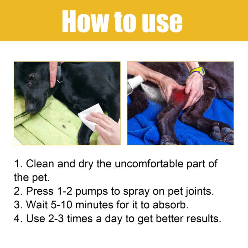 Yegbong Pet Joint Repair Spray for Cats & Dogs - Joint Pain Support & Muscle Care - Image 6
