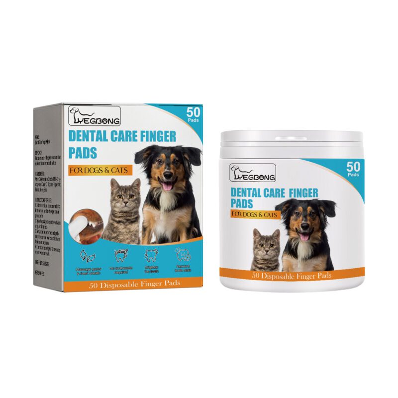 Yegbong Dog and Cat Dental Cleaning Gloves - Freshen Breath, Reduce Plaque & Tartar - Image 2