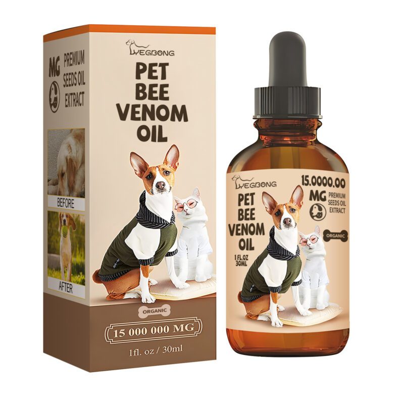 Yegbong Bee Venom Oil for Dogs and Cats - Joint Care Formula for Joint Health Support