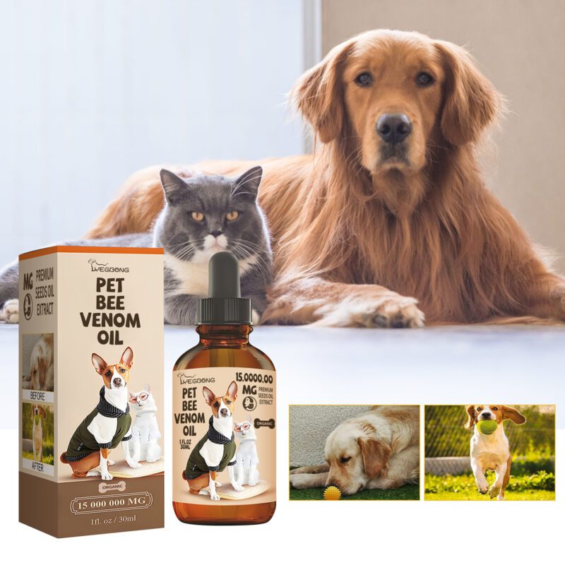Yegbong Bee Venom Oil for Dogs and Cats - Joint Care Formula for Joint Health Support - Image 2