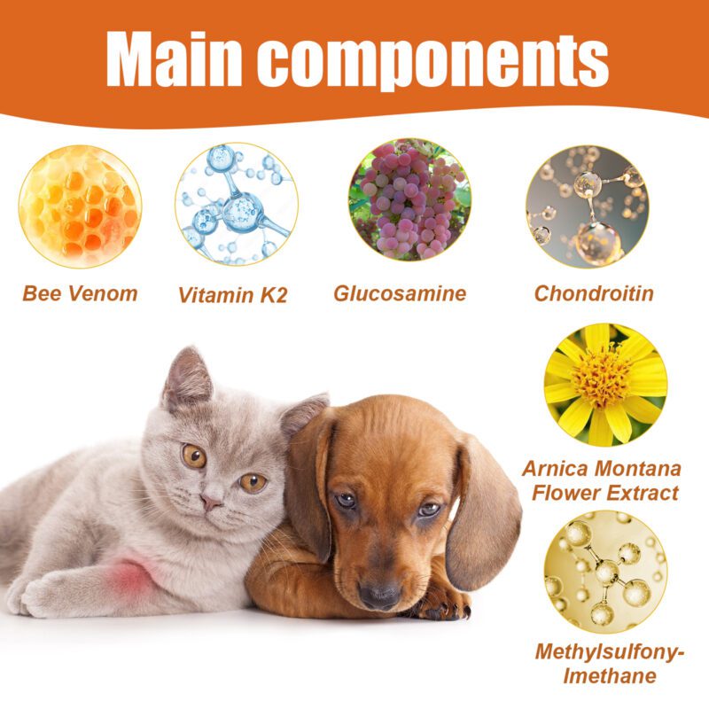 Yegbong Bee Venom Oil for Dogs and Cats - Joint Care Formula for Joint Health Support - Image 5