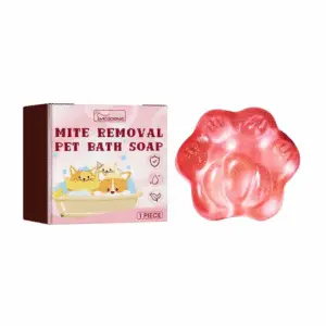 Yegbong Gentle Pet Soap for Cats & Dogs - Soothes Itchy Skin, Deep Cleaning for Soft Fur