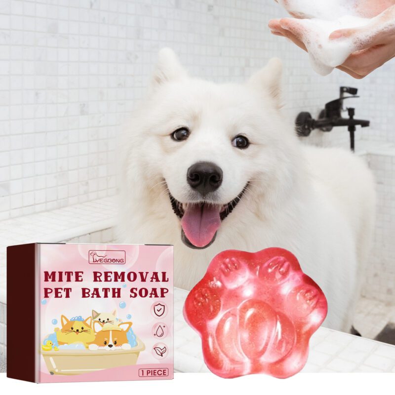 Yegbong Gentle Pet Soap for Cats & Dogs - Soothes Itchy Skin, Deep Cleaning for Soft Fur - Image 2