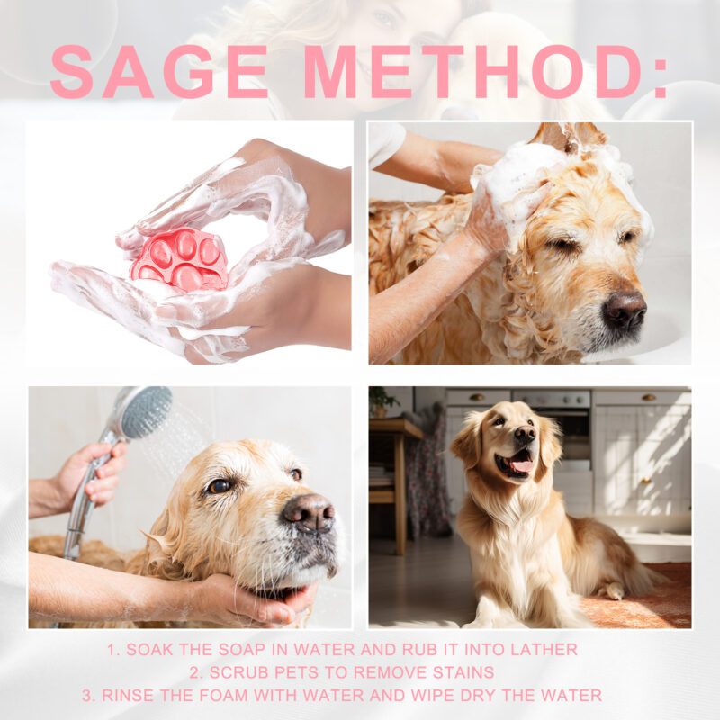 Yegbong Gentle Pet Soap for Cats & Dogs - Soothes Itchy Skin, Deep Cleaning for Soft Fur - Image 6