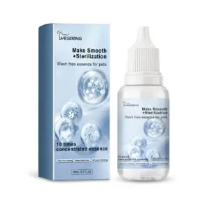 Yegbong Deodorizing Leave-In Serum for Cats & Dogs - Cleans, Conditions, Hair Care