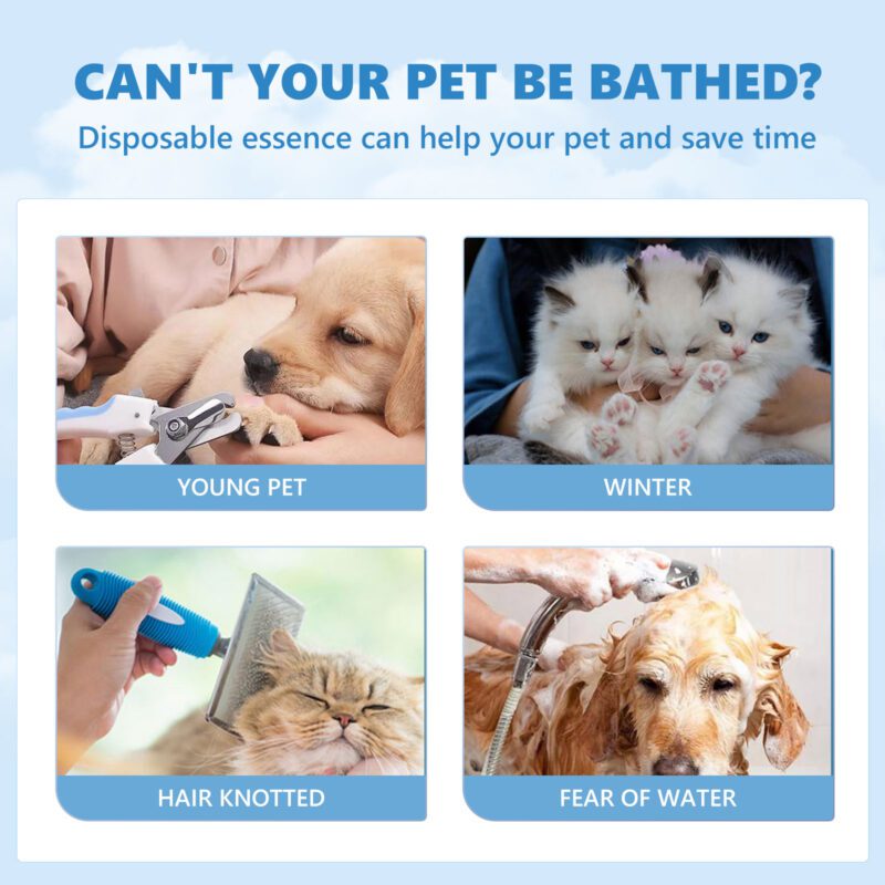 Yegbong Deodorizing Leave-In Serum for Cats & Dogs - Cleans, Conditions, Hair Care - Image 3
