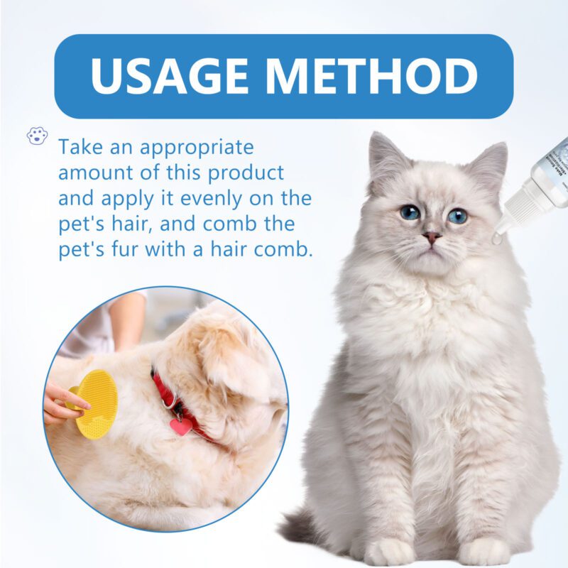 Yegbong Deodorizing Leave-In Serum for Cats & Dogs - Cleans, Conditions, Hair Care - Image 6