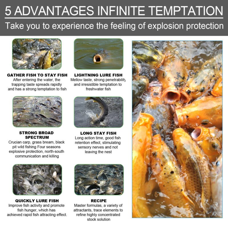 Yegbong Portable Fish Attractant Bait - Universal Fishing Primer for All Species - Image 4