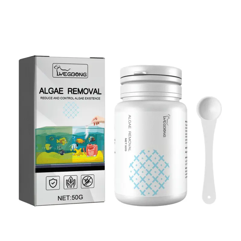 Yegbong Dealgal Aquarium Algae Remover - Fish Tank Cleaner for Moss and Green Water Control
