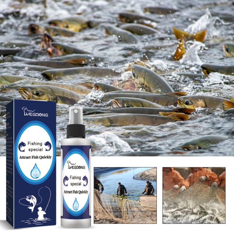 Yegbong Fish Bait Spray - Lake Reservoir Fishing Attractant for Carp Tilapia Tuna - Image 2