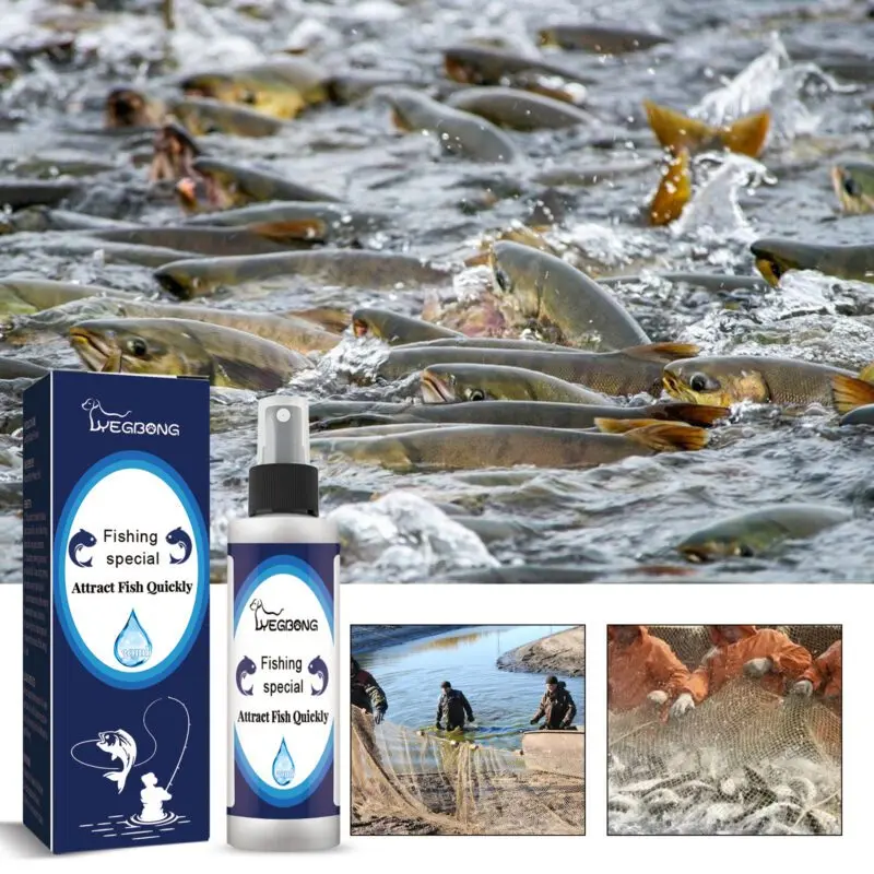 Yegbong Fish Bait Spray - Lake Reservoir Fishing Attractant for Carp Tilapia Tuna - Image 2