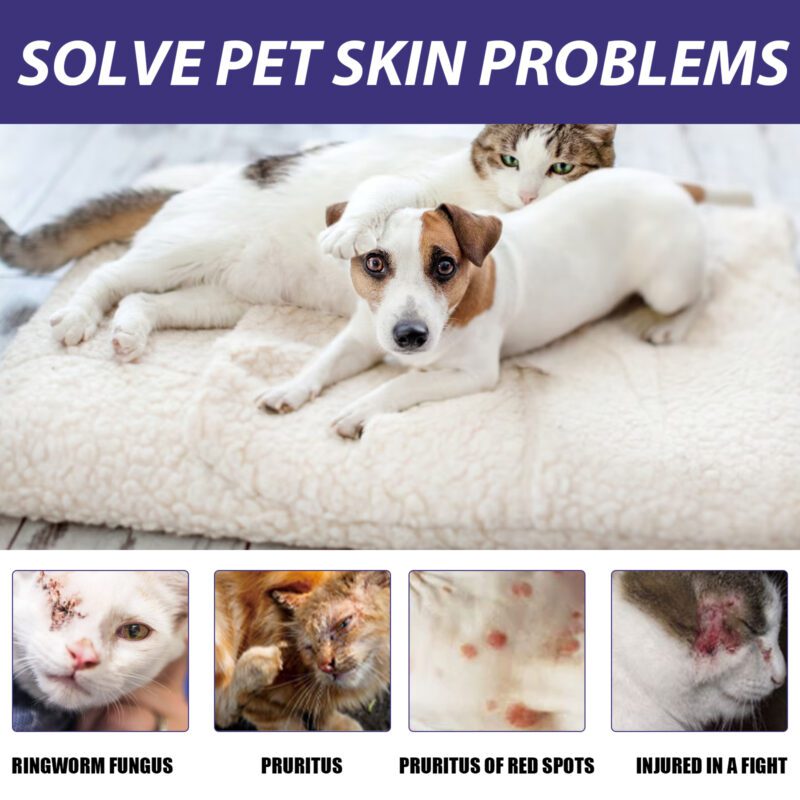 Yegbong Pet Skin Care Spray for Dogs & Cats - Anti-Itch & Skin Relief - Image 3