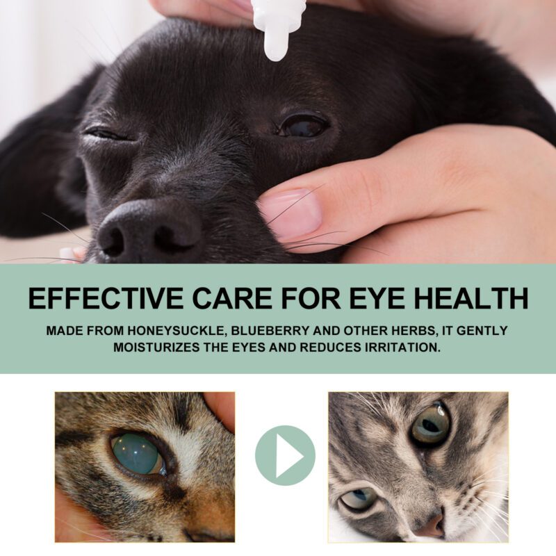 Yegbong Gentle Pet Eye Drops for Cats & Dogs - Tear Stain and Dirt Remover - Image 4