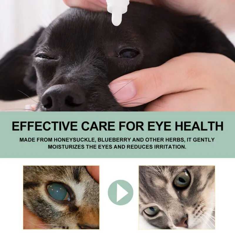 Yegbong Gentle Pet Eye Drops for Cats & Dogs - Tear Stain and Dirt Remover - Image 4