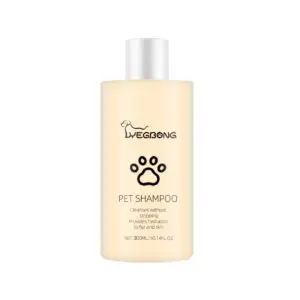 Yegbong Gentle Cleansing Pet Shampoo for Cats & Dogs, 300g - Silky Smooth Fur