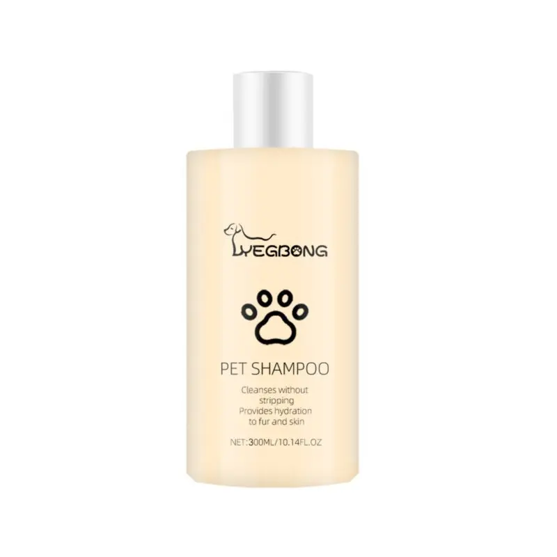 Yegbong Gentle Cleansing Pet Shampoo for Cats & Dogs, 300g - Silky Smooth Fur