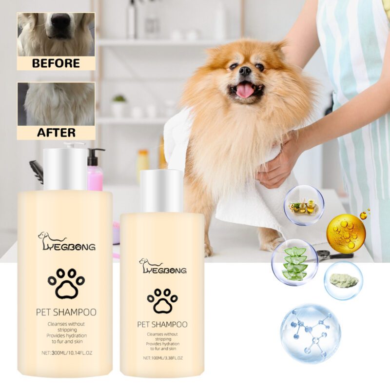 Yegbong Gentle Cleansing Pet Shampoo for Cats & Dogs, 300g - Silky Smooth Fur - Image 2