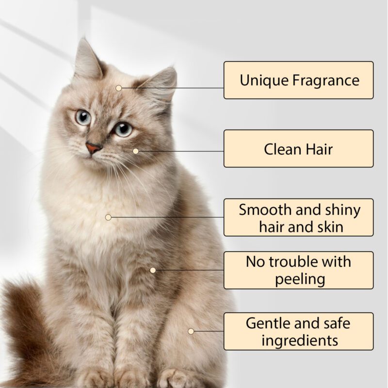 Yegbong Gentle Cleansing Pet Shampoo for Cats & Dogs, 300g - Silky Smooth Fur - Image 4