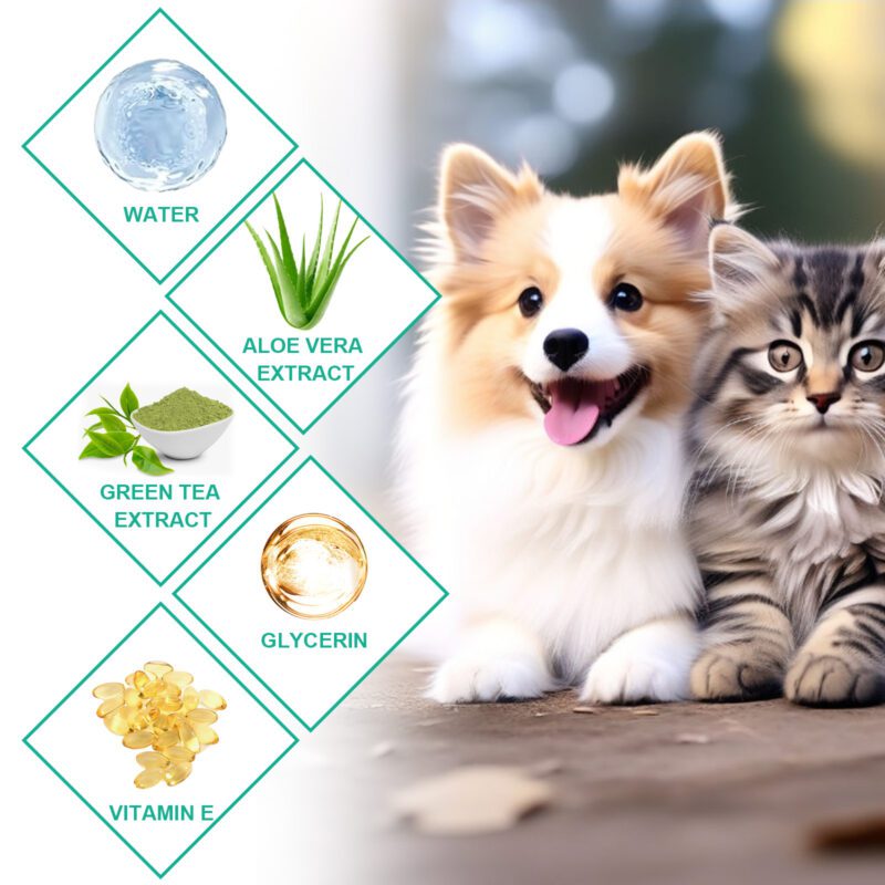 Yegbong Pet Ear, Eye, and Paw Cleaning Finger Wipes - Gentle Dirt Removal and Deodorizing - Image 5