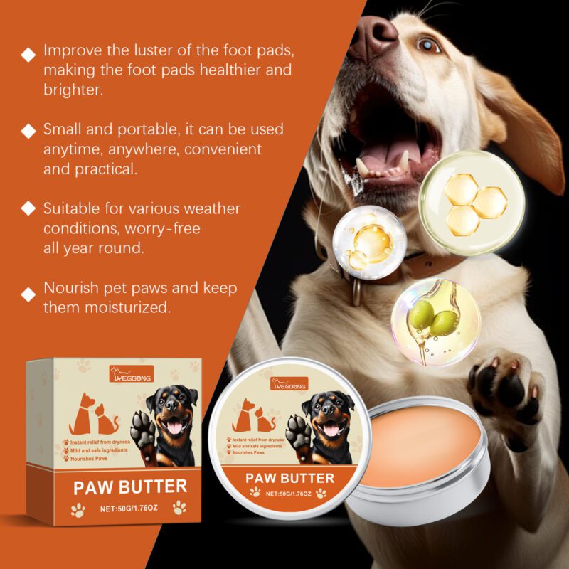 Yegbong Pet Paw Wax: Soothes Dry Cracked Pads, Helps Repair, Deeply Moisturizes - Image 4