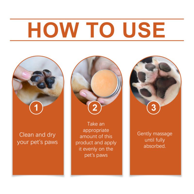 Yegbong Pet Paw Wax: Soothes Dry Cracked Pads, Helps Repair, Deeply Moisturizes - Image 6