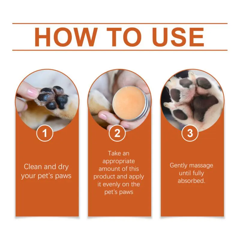 Yegbong Pet Paw Wax: Soothes Dry Cracked Pads, Helps Repair, Deeply Moisturizes - Image 6