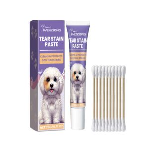 Yegbong Premium Dog Eye Cream - Gentle Tear Stain and Eye Dirt Cleaner for Dogs