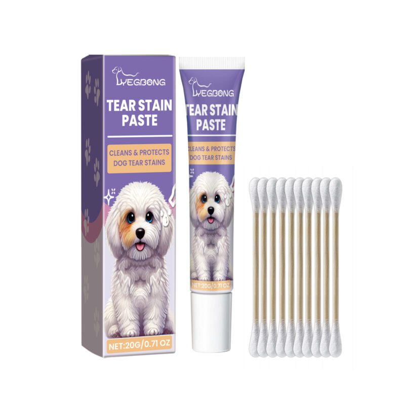 Yegbong Premium Dog Eye Cream - Gentle Tear Stain and Eye Dirt Cleaner for Dogs