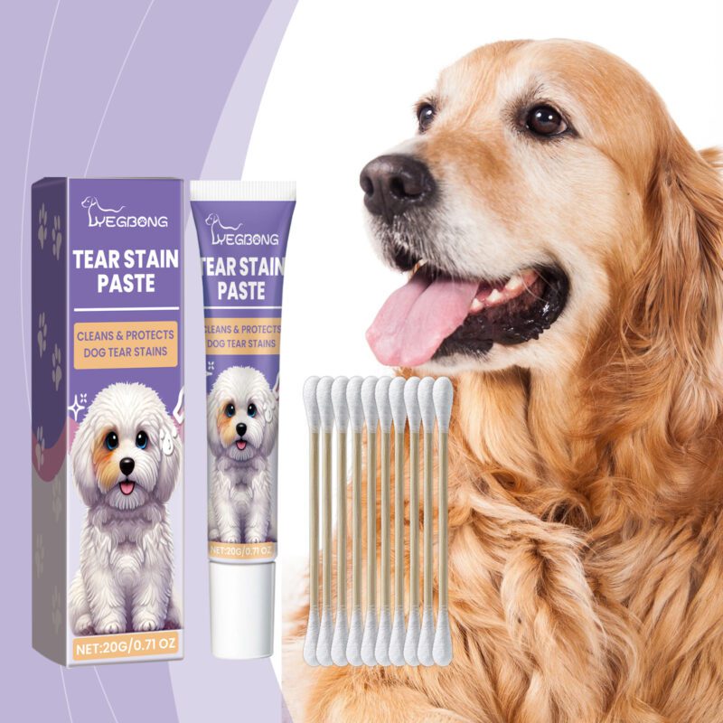 Yegbong Premium Dog Eye Cream - Gentle Tear Stain and Eye Dirt Cleaner for Dogs - Image 2