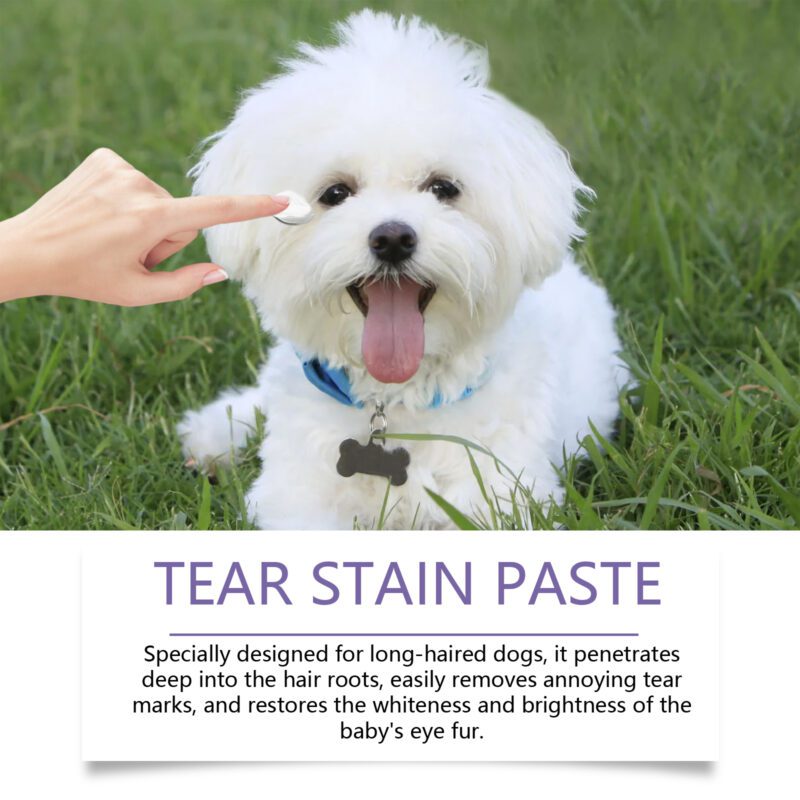 Yegbong Premium Dog Eye Cream - Gentle Tear Stain and Eye Dirt Cleaner for Dogs - Image 4