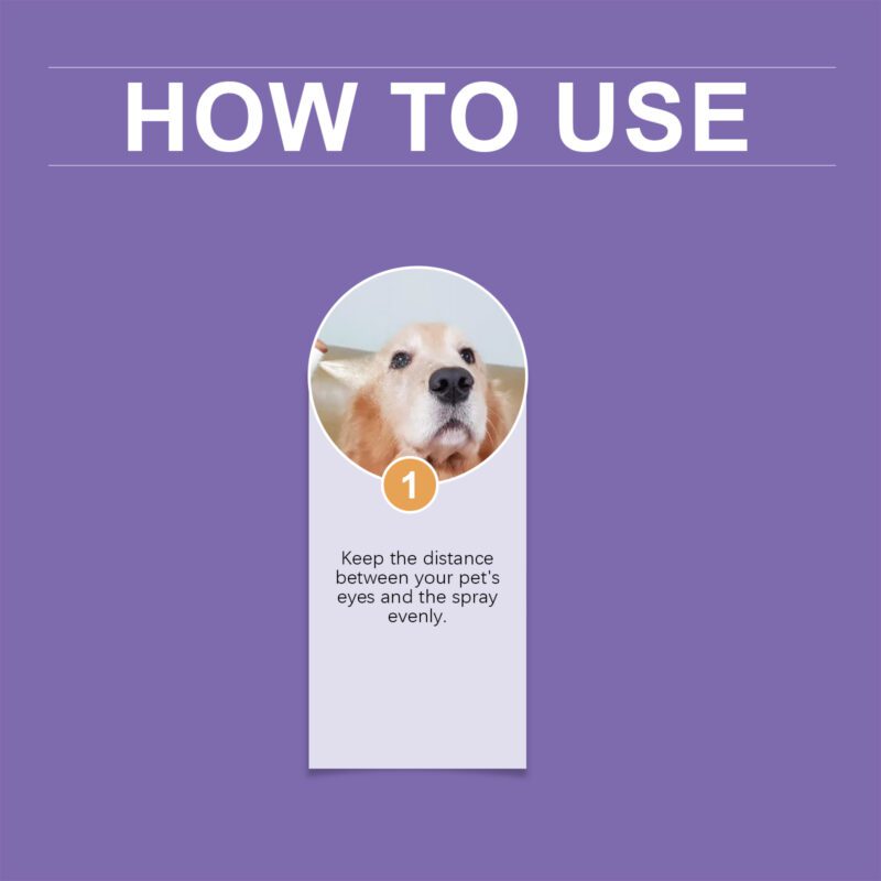 Yegbong Pet Tear Stain Spray: Gentle Eye Cleaner & Moisturizer for Bright Eyes - Image 6