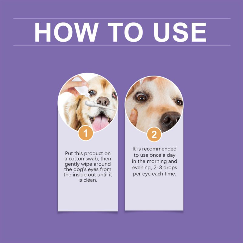 Yegbong Gentle Dog Saline Eye Cleanser: Tear Stain Remover & Eye Soother - Image 6