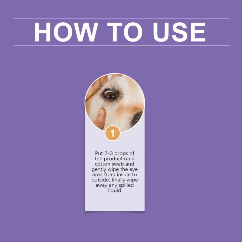 Yegbong Gentle Pet Eye Wash - Cleans Eye Dirt, Tear Stains & Debris for Cats and Dogs - Image 6