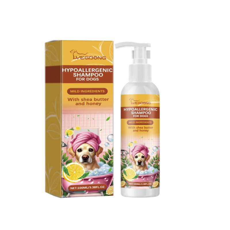 Yegbong Gentle Moisturizing Dog Shampoo for Tangle-Free Healthy Hair