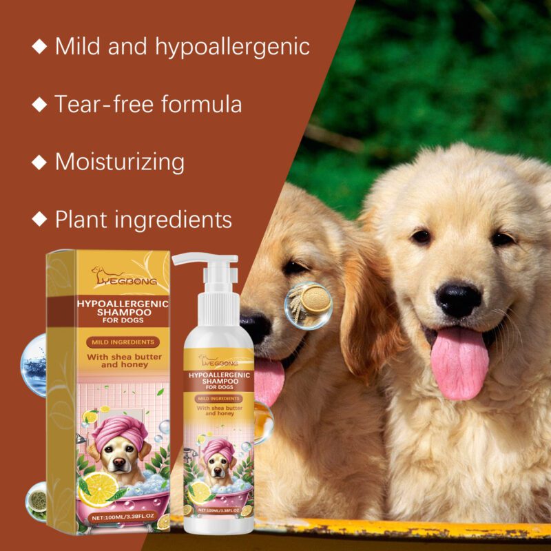 Yegbong Gentle Moisturizing Dog Shampoo for Tangle-Free Healthy Hair - Image 3