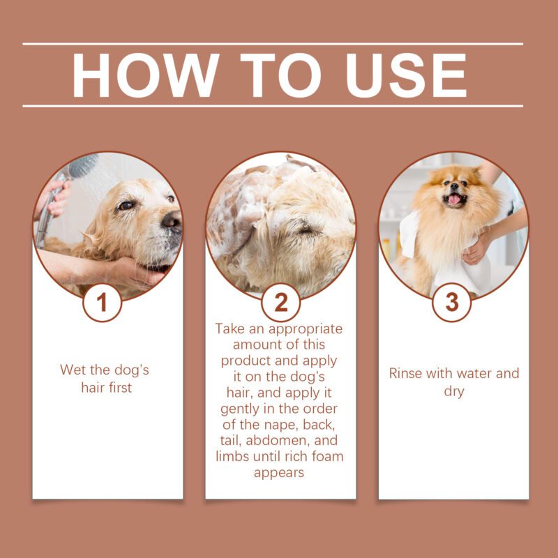 Yegbong Gentle Moisturizing Dog Shampoo for Tangle-Free Healthy Hair - Image 6