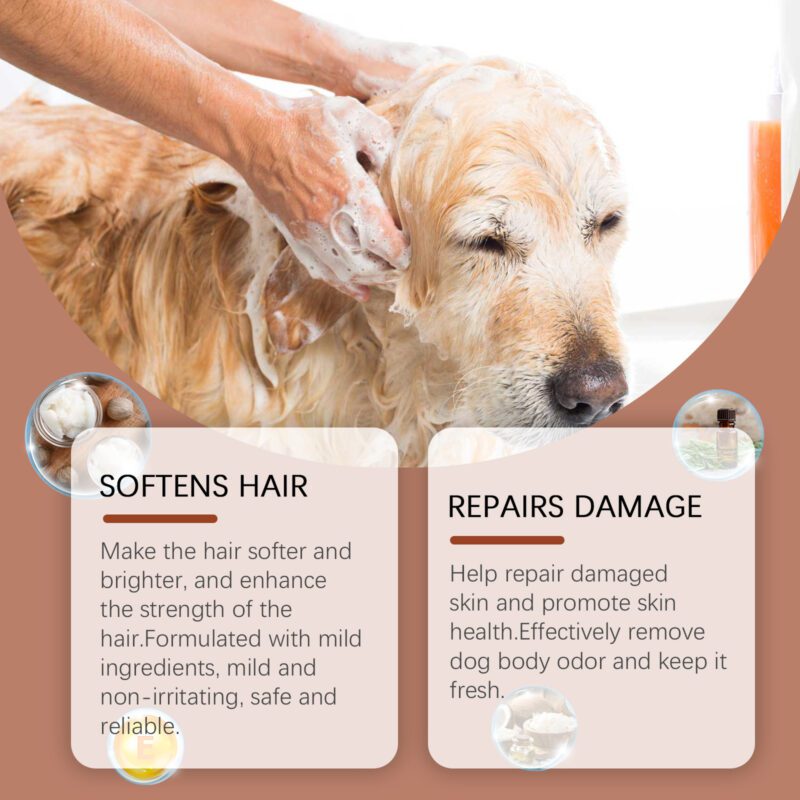 Yegbong Vitamin Serum Dog Shampoo: Gentle Soft Formula for Deep Cleaning - Image 4