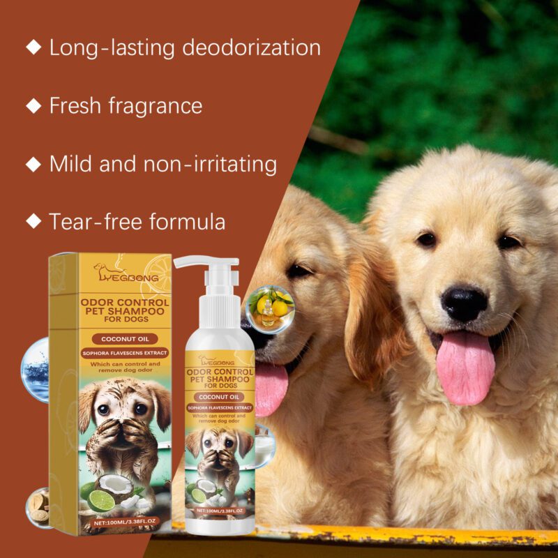 Yegbong Dog Shampoo: Gentle Cleansing & Soft Care Formula, Nourishes Silky Coat - Image 3