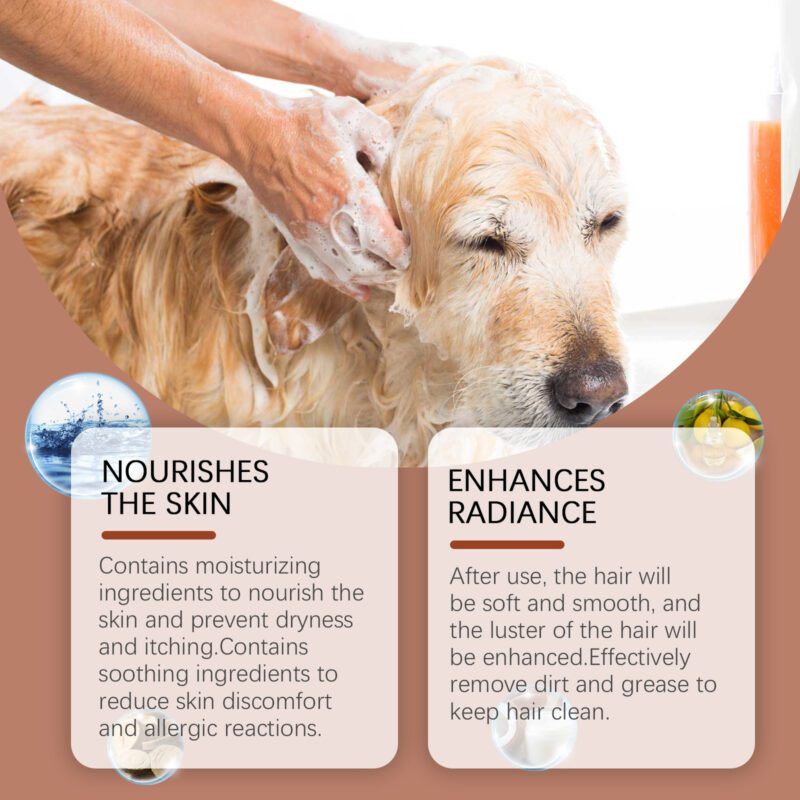 Yegbong Dog Shampoo: Gentle Cleansing & Soft Care Formula, Nourishes Silky Coat - Image 4
