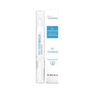 Yegbong Pet Toothbrush for Dogs and Cats - Gentle Teeth Cleaning Pen for Fresh Breath