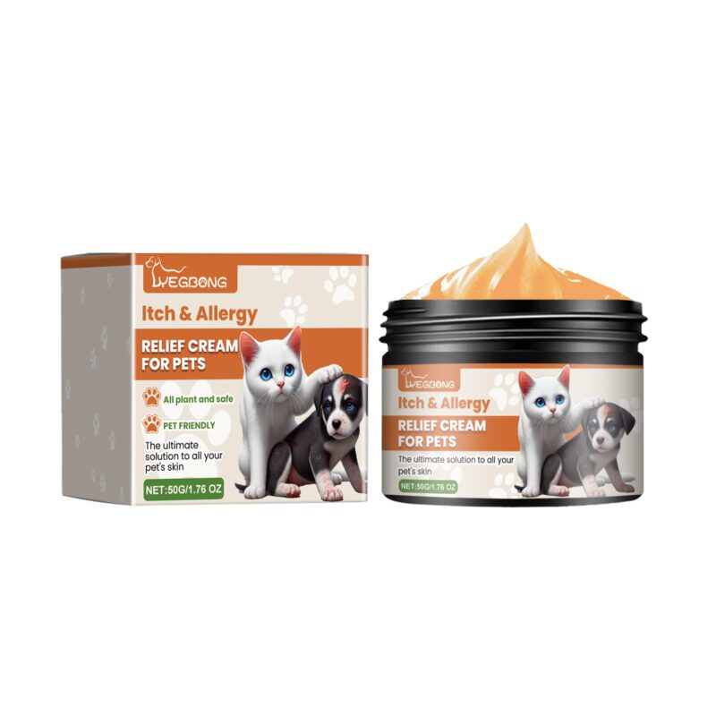 Yegbong Pet Anti-Itch Cream for Dogs & Cats: Relieve Itchy Skin & Soothe Irritation