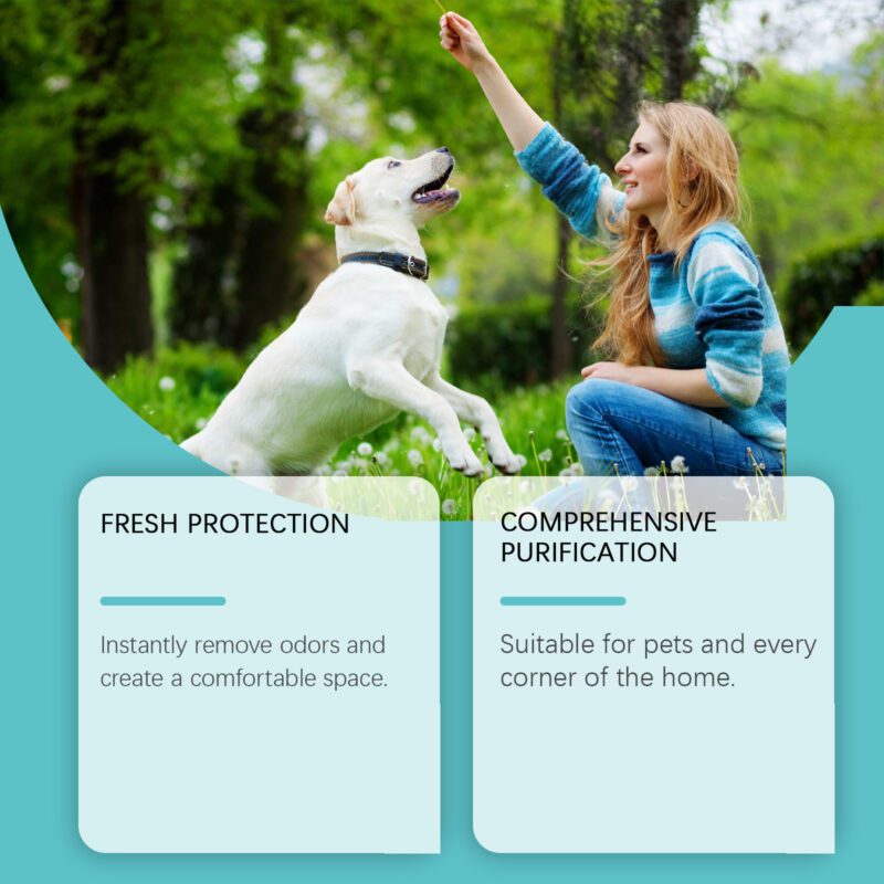 Yegbong Pet Deodorant Spray - Odor Elimination, Long-Lasting Fragrance - Image 3