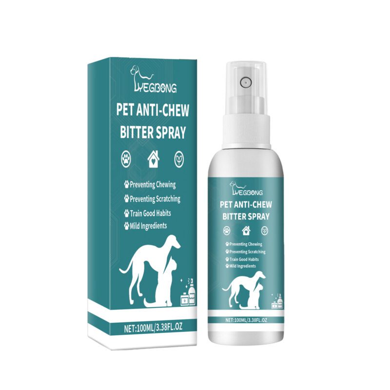 Yegbong Pet Training Spray: Anti-Chew & Anti-Scratch Deterrent for Cats and Dogs