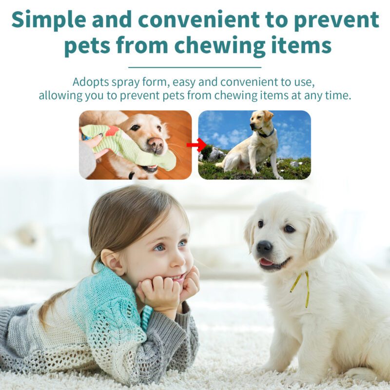 Yegbong Pet Training Spray: Anti-Chew & Anti-Scratch Deterrent for Cats and Dogs - Image 4