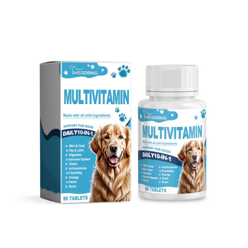 Yegbong Dog Multivitamin Tablets - Nutritional Health Supplements