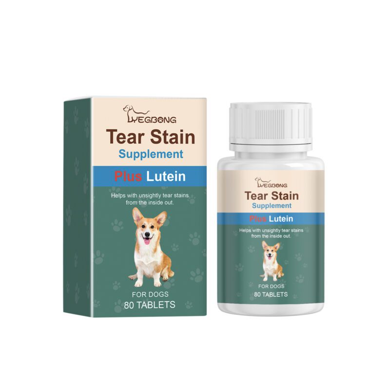 Yegbong Gentle Dog Tear Stain Remover Tablets - Pet Eye Care Supplement
