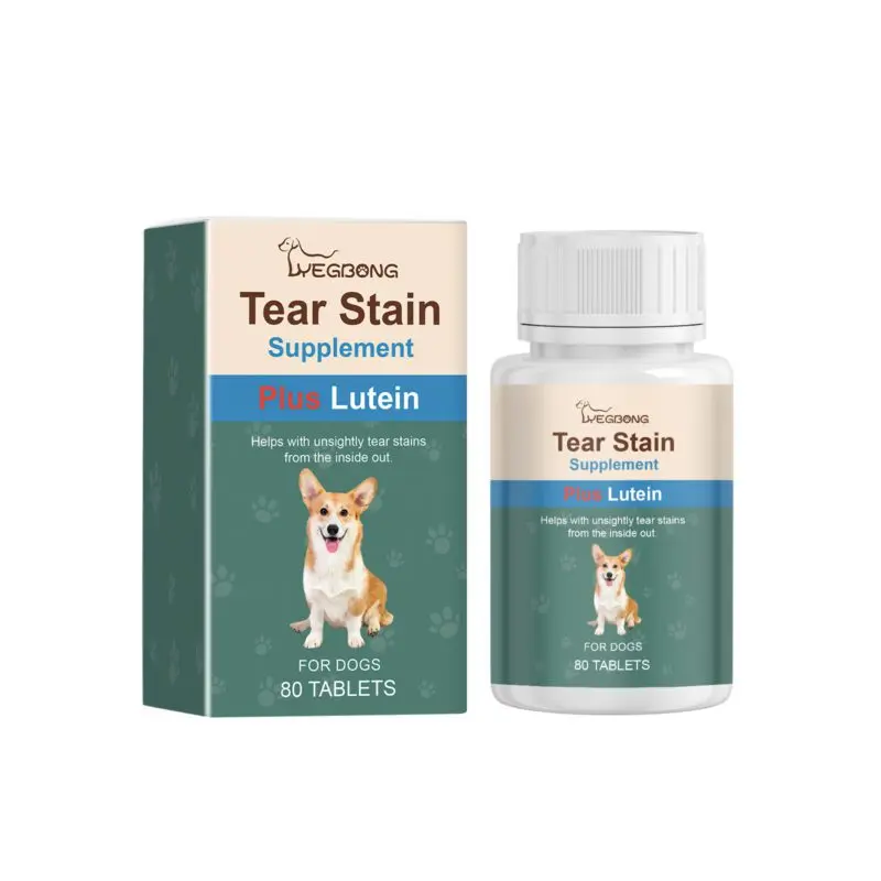 Yegbong Gentle Dog Tear Stain Remover Tablets - Pet Eye Care Supplement